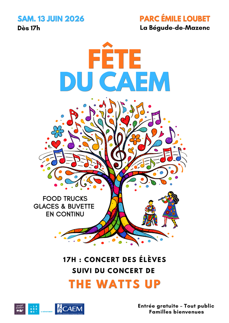 Affiche Fête du CAEM